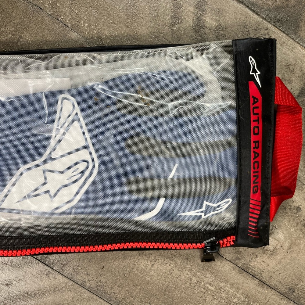 Alpinestars Tech-1 Start V2 Rally Racing Gloves Fire Proof Sz Large Blue - Picture 5 of 5